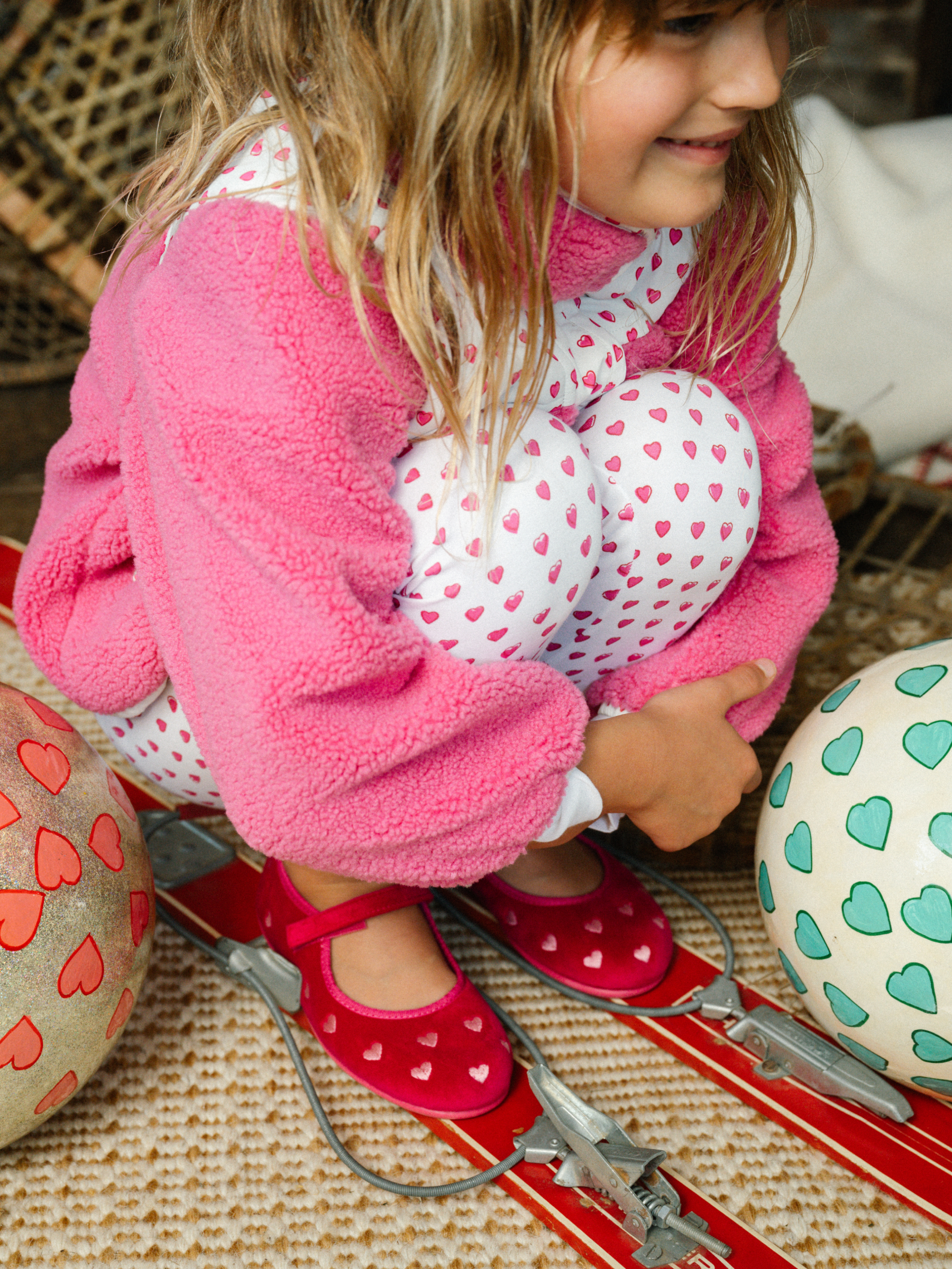 Roller Rabbit x Childrenchic - Carrie Pink
